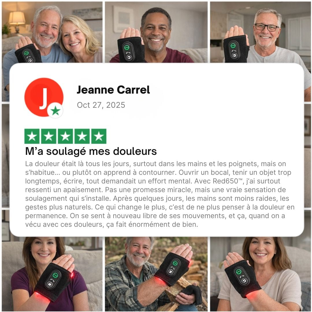 Nerivol Red650™ – Wrap de thérapie cellulaire à lumière rouge