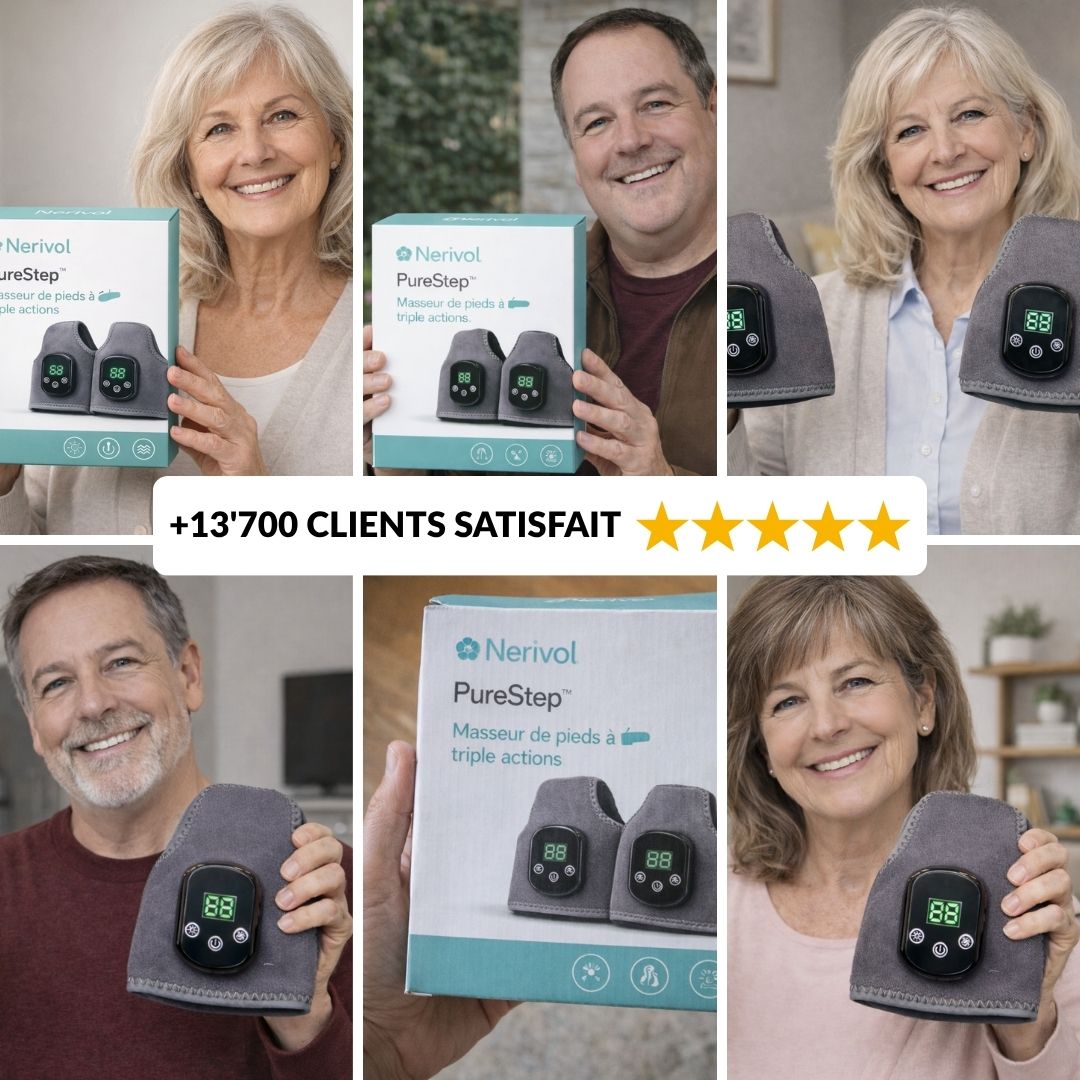 Purestep - Masseur plantaire à triples actions