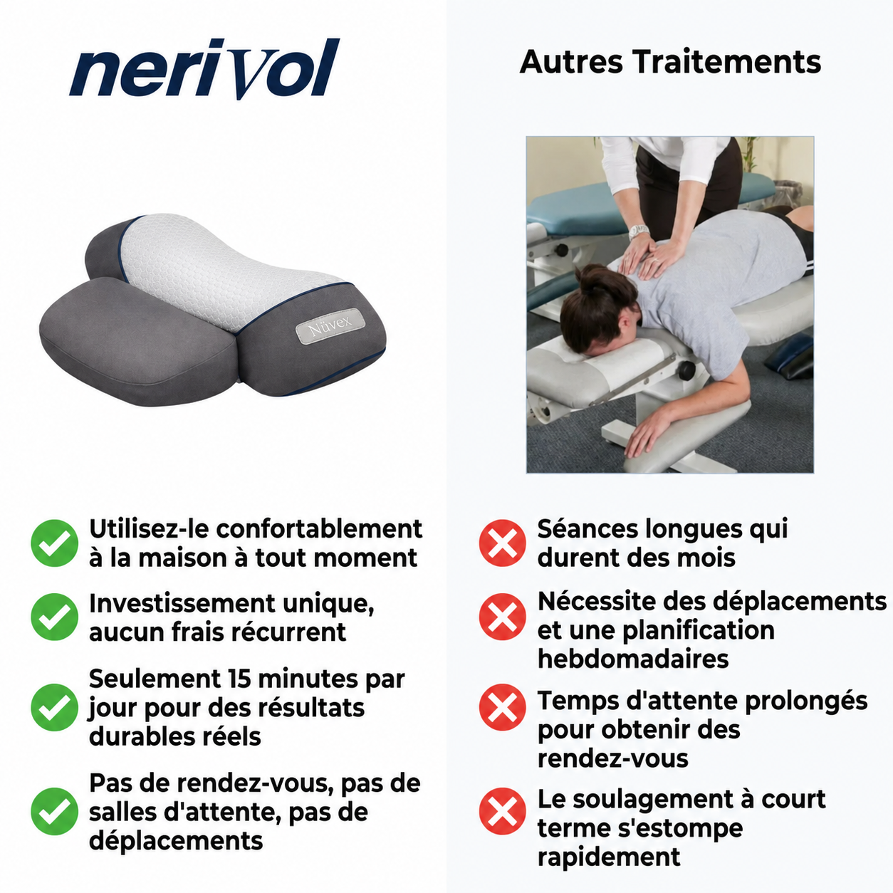 Nüvex™ Dreifach-Action-Massagegerät