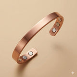 Bracelet en cuivre magnétique