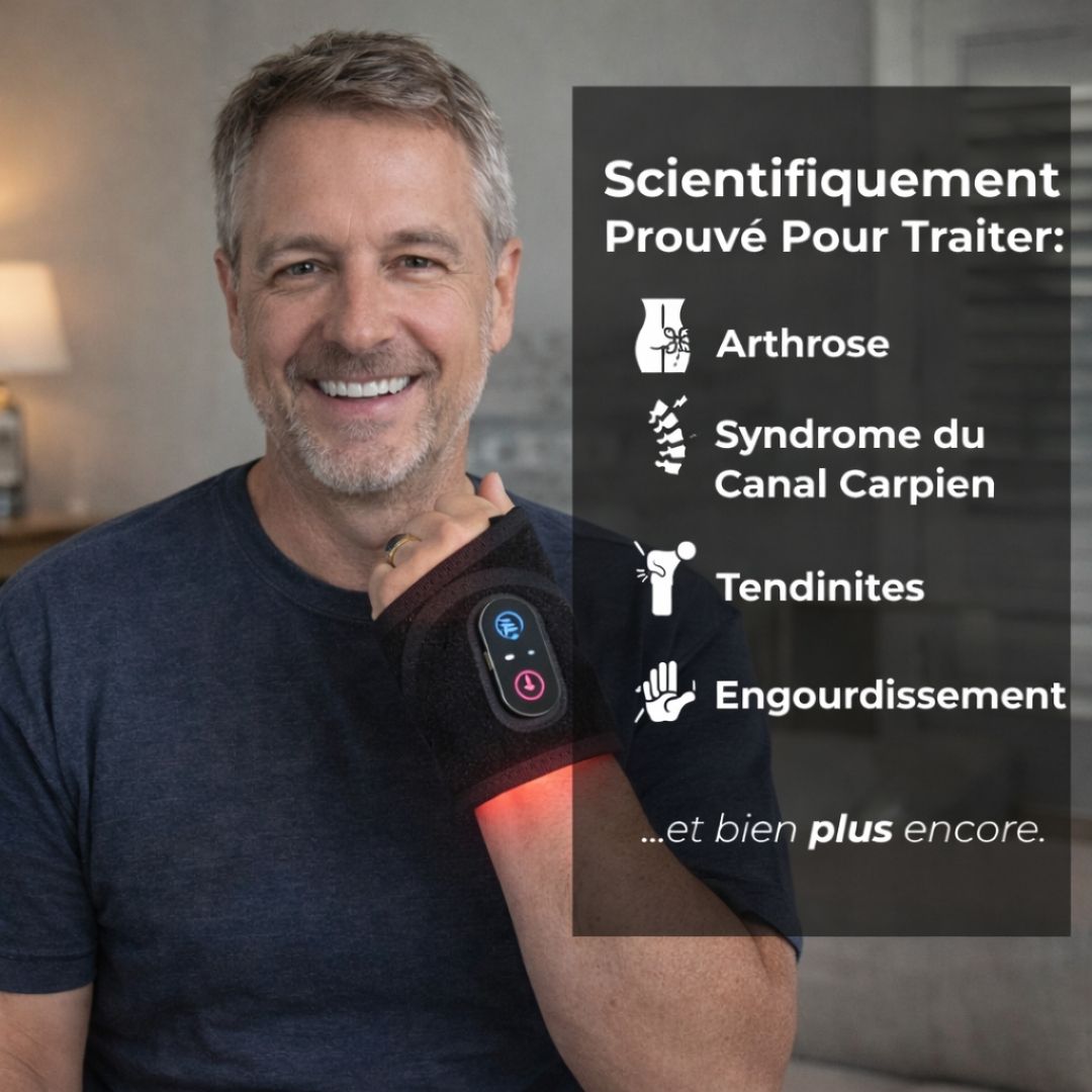 Nerivol Red650™ – Wrap de thérapie cellulaire à lumière rouge