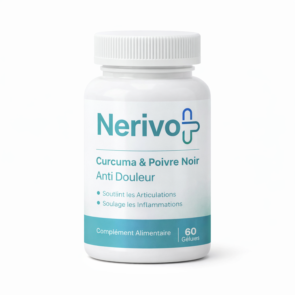 Complément alimentaire anti douleur - Curcuma et poivre noir