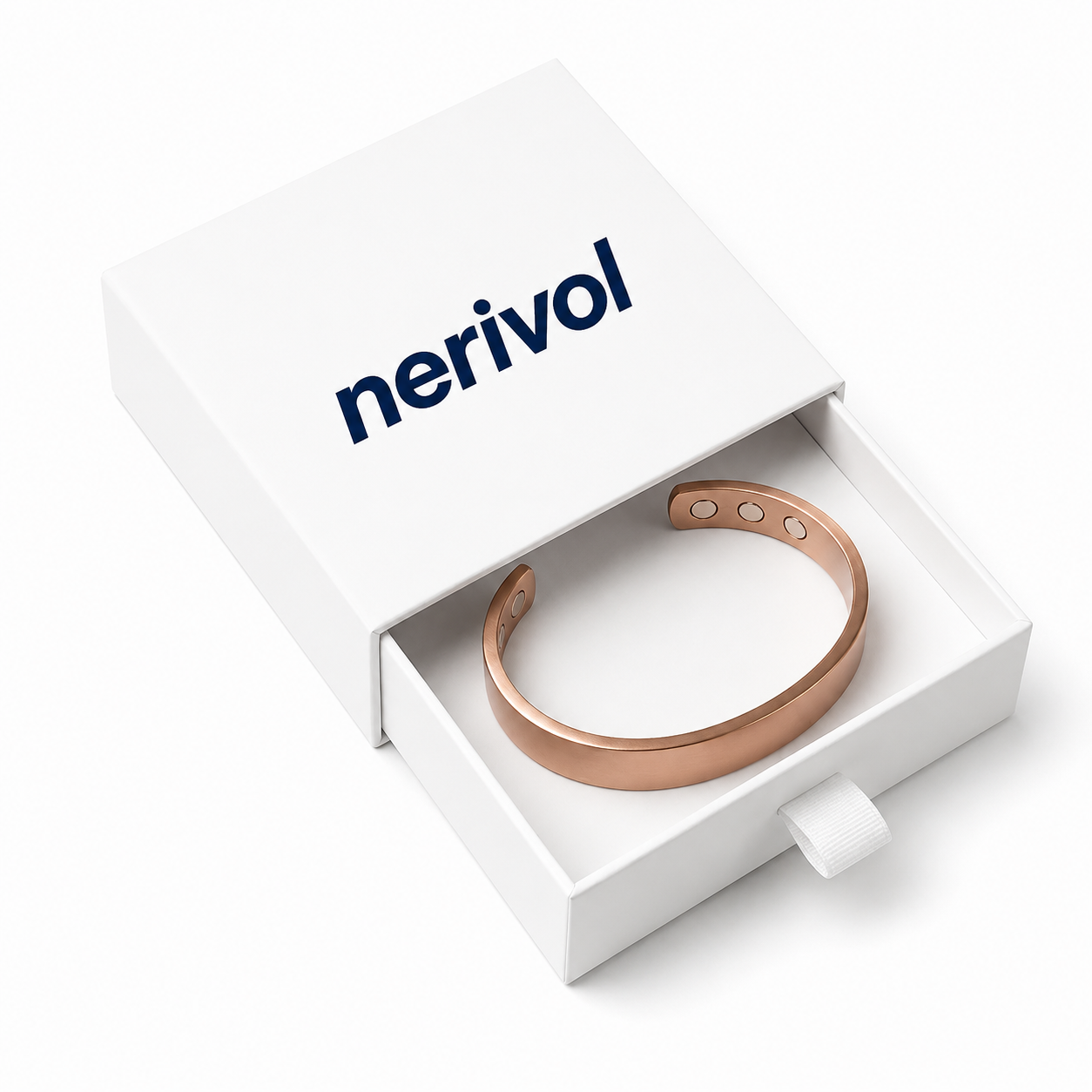 Bracelet en cuivre magnétique