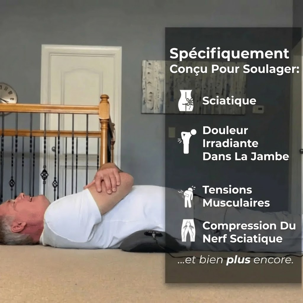 Spineva™ - Masseur sciatique à Triple action