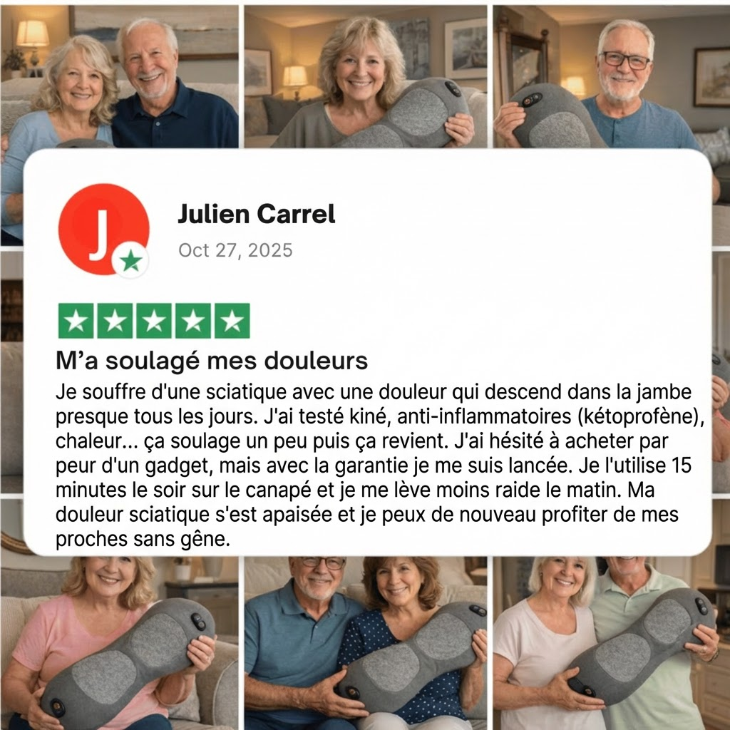 Spineva™ - Masseur sciatique à Triple action